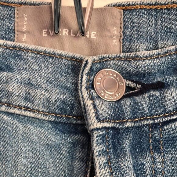 Everlane The High Rise Skinny Ankle Jeans .Size 25 - Picture 11 of 11